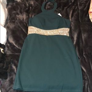 *BRAND NEW* Emerald green cocktail dress